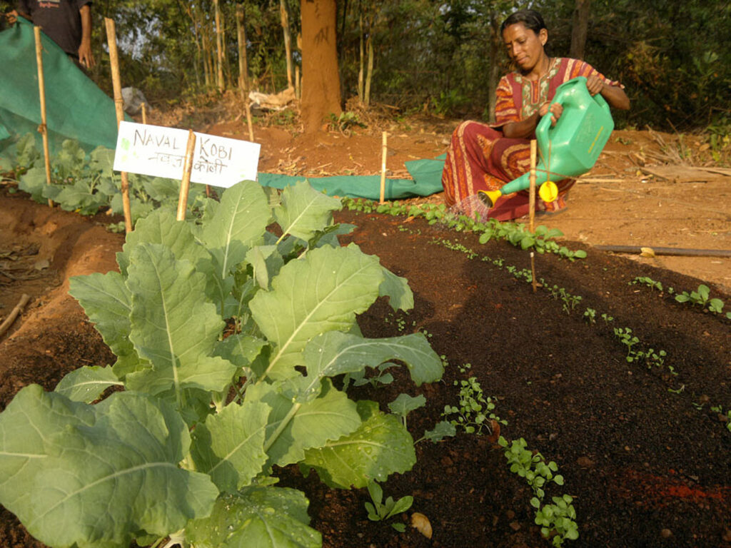 Community member at Samata retreat, Goa