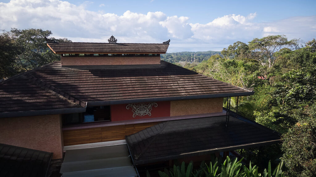 Aerial view of Cascavita 108 property grounds