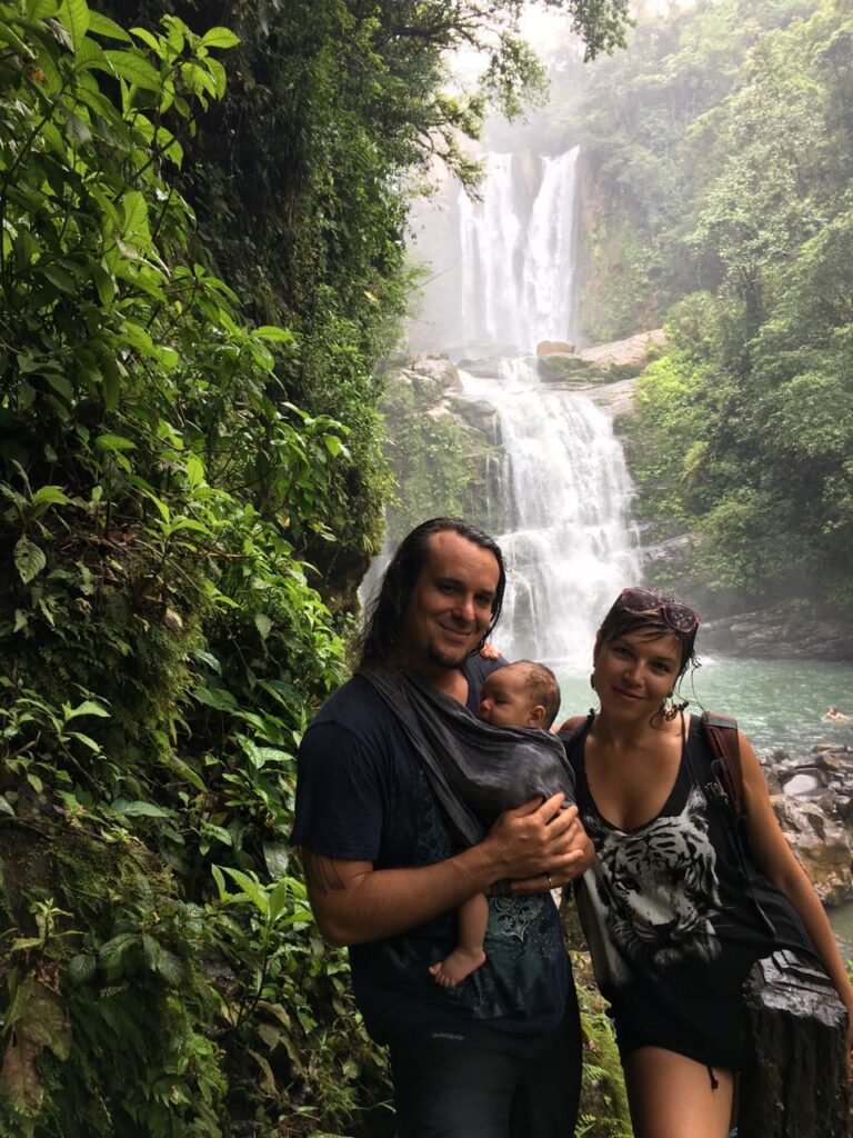 Expat family living in Costa Rica