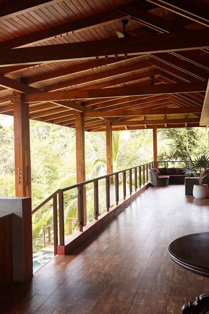 Imported design element at Cascavita home, Costa Rica