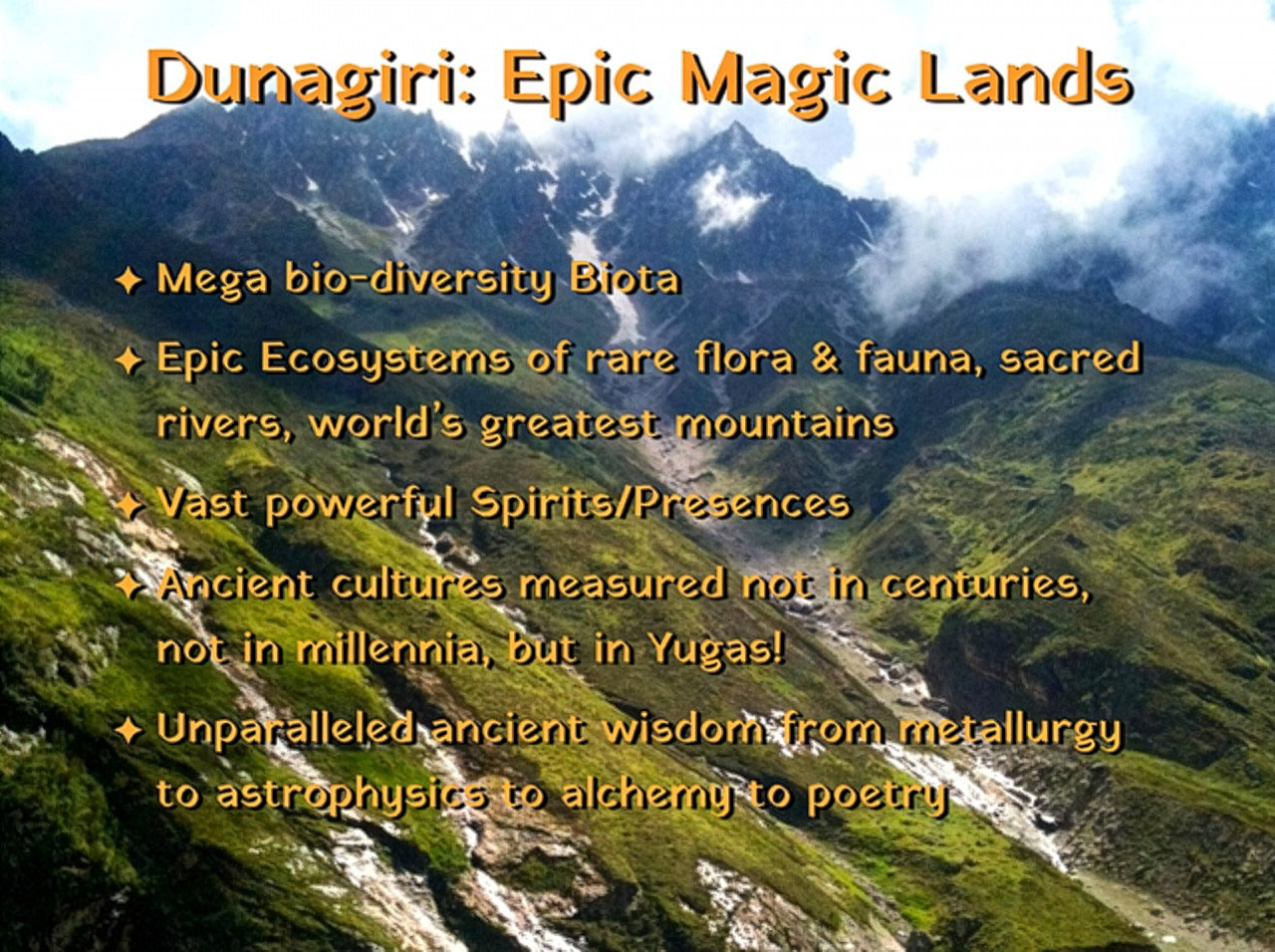 Herbal research by the Dunagiri Foundation, India