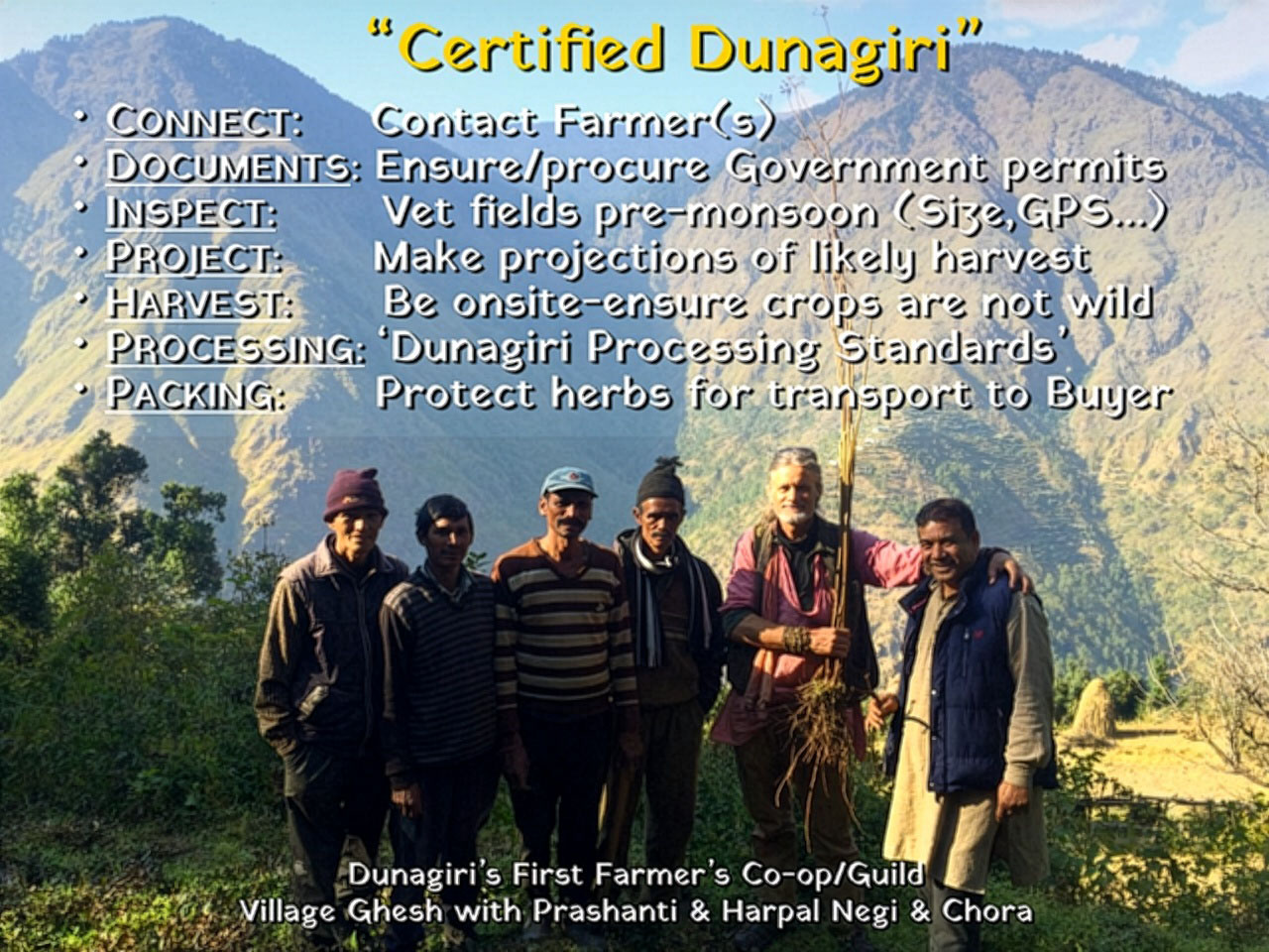 Dunagiri Foundation fieldwork in the Himalayas