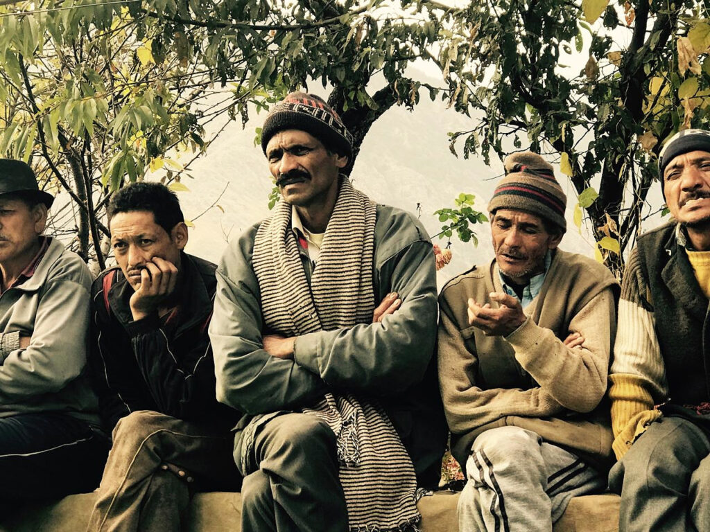 Cultivation project in a Himalayan village, India