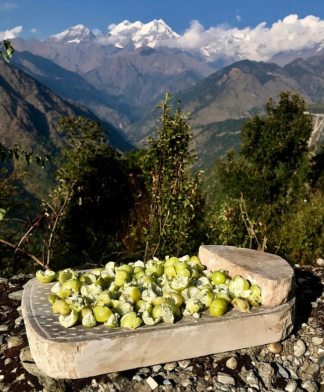 Mountain scenery in the Indian Himalayas