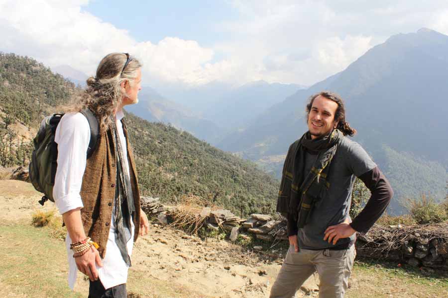 Village project supported by the Dunagiri Foundation