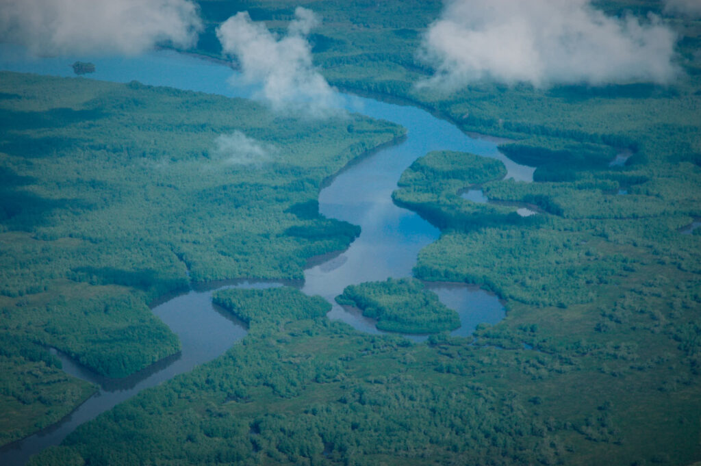 Ocean surf break in Costa Rica
