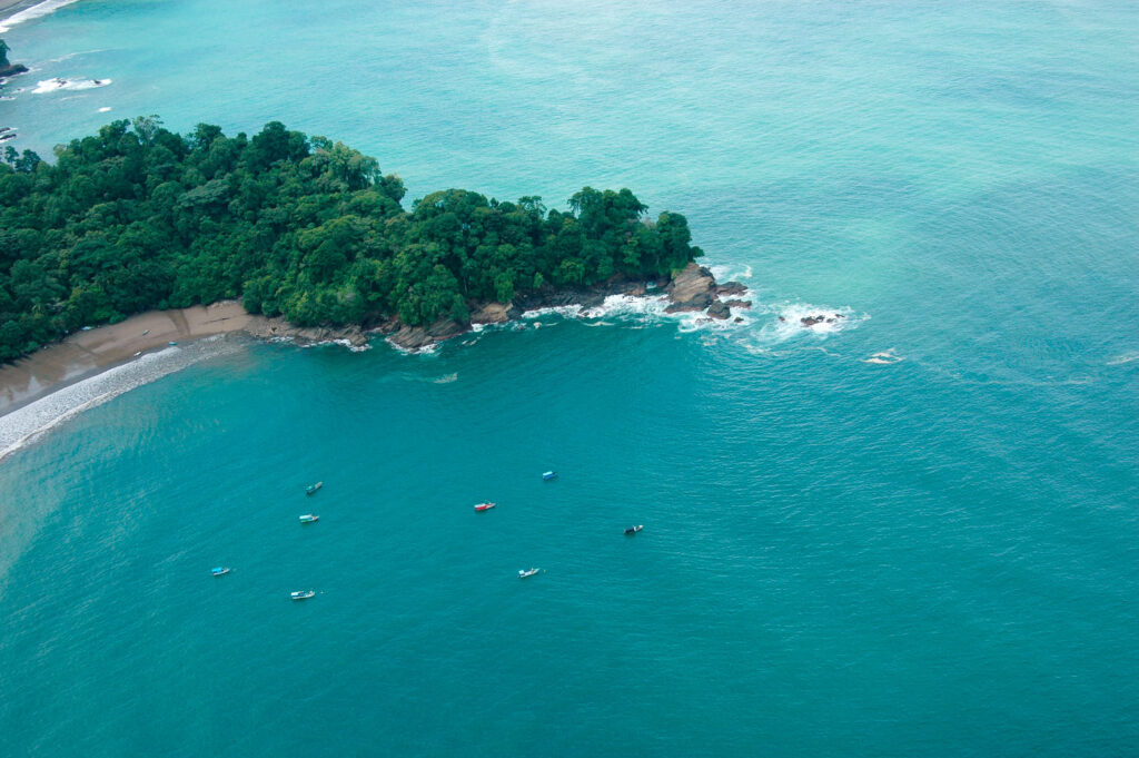 Ocean view typical of expat life in Costa Rica