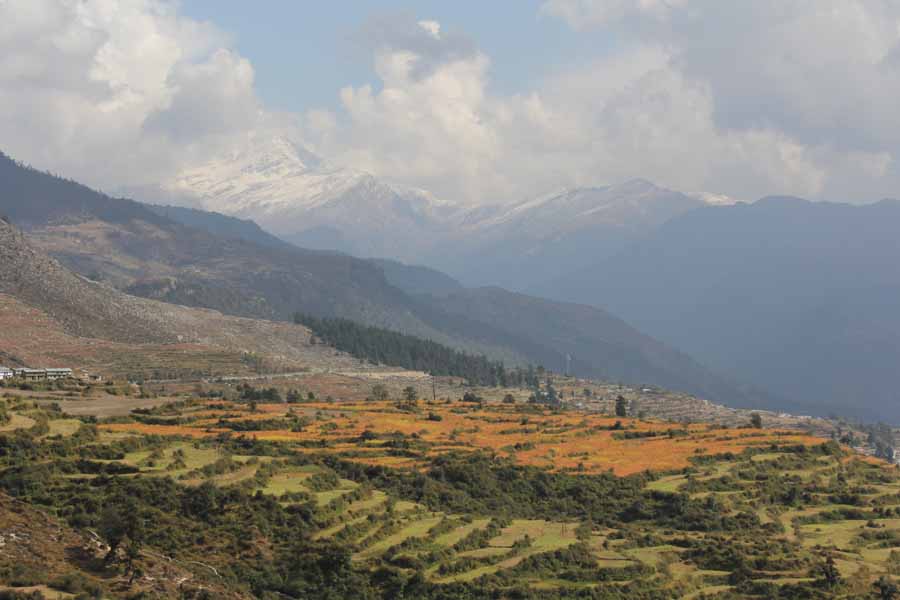Ramni Ramdana village in the Indian Himalaya