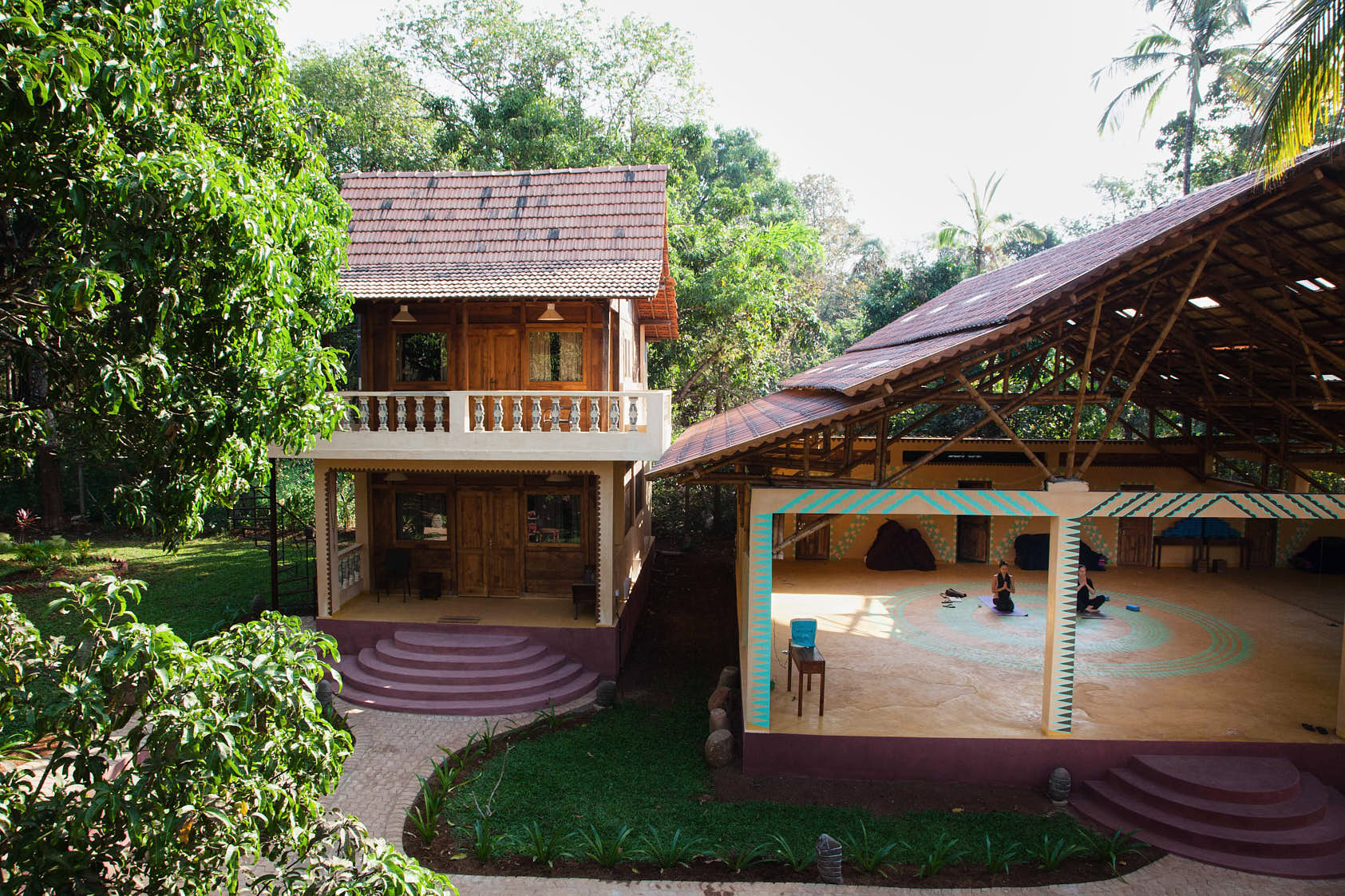 Event at Samata retreat center, Goa, India
