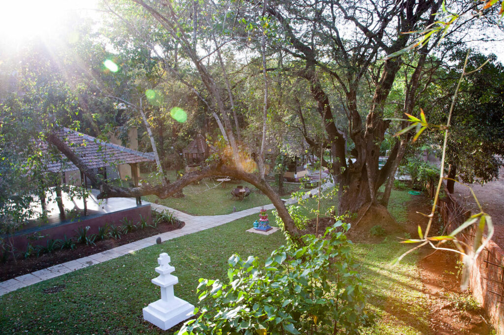 Architecture at Samata holistic retreat, Goa